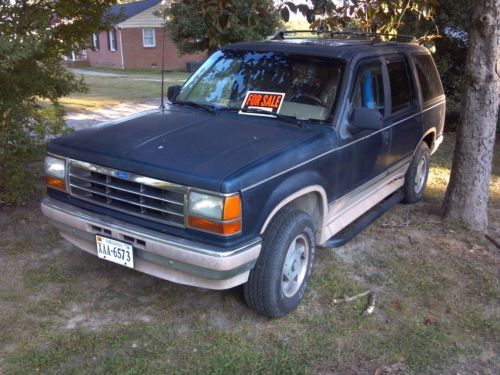 1993 ford explorer eddie bauer sport utility 4-door 4.0l