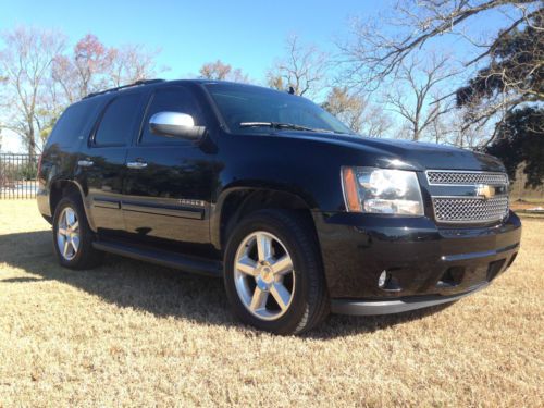 2007 chevrolet tahoe ltz navigation, dvd, rear entertainment dual captains chair