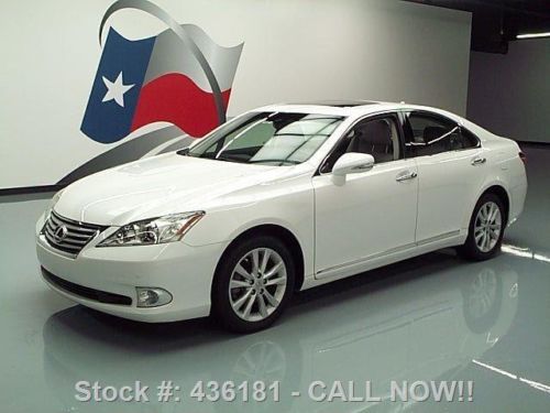 2011 lexus es350 climate seats sunroof nav rear cam 16k texas direct auto