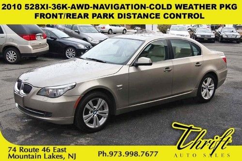 10 528xi-36k-awd-navigation-cold weather pkg-front/rear park distance control