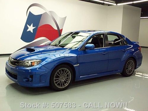 2011 subaru impreza wrx prem 5-spd sunroof leather 76k texas direct auto