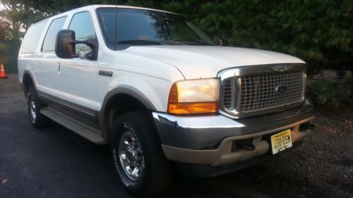 2000 ford excursion limited sport utility 4-door 7.3l powerstroke diesel