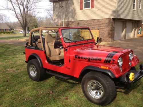 1977 jeep cj7 amc 304 v8 full restoration