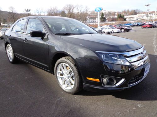 Certified 2012 fusion sel v6 fwd power sunroof rear backup camera video 1 owner