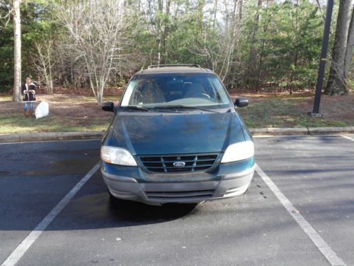 2000 ford windstar lx 7 passenger mini van 3.8l bad transmission