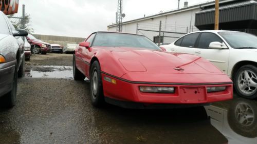 1984 corvette 93900 low miles!  runs and drives great!