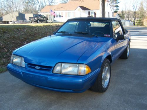1988 mustang 5.0 lx convertible all new drivetrain with pony &#034;r&#034; 17&#034; wheels