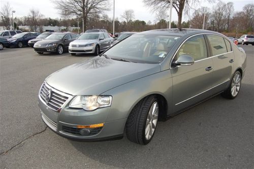 81k, gray, leather, leatherette, carfax certified, local trade, vr6