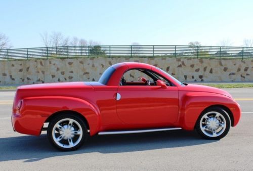 Ssr red convertible 23,273 miles one owner we finance 6 disc changer leather