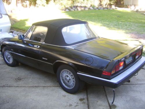 1986 alfa romeo spider graduate 2.0l  california car... rust free.... no reserve