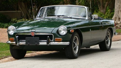 1973 mgb british sports car very original full history selling no reserve set