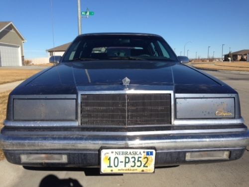 1991 Chrysler New Yorker Fifth Avenue Sedan 4-Door 3.3L, US $1,200.00, image 3