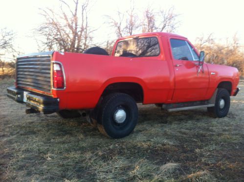 1975 Dodge 4x4 Classic Mopar Rat Rod Shop Truck, image 2
