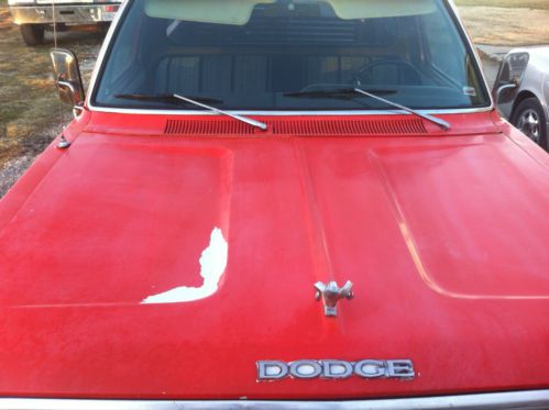 1975 Dodge 4x4 Classic Mopar Rat Rod Shop Truck, image 3