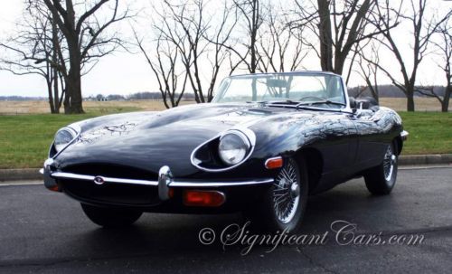 1970 jaguar xke series ii ots - 23k original miles! impeccably restored!