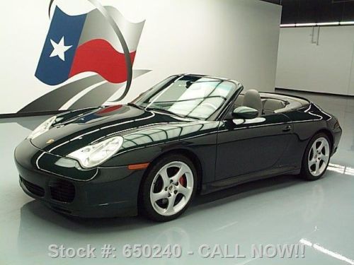 2004 porsche 911 carrera 4s cabriolet awd 6-spd 56k mi texas direct auto