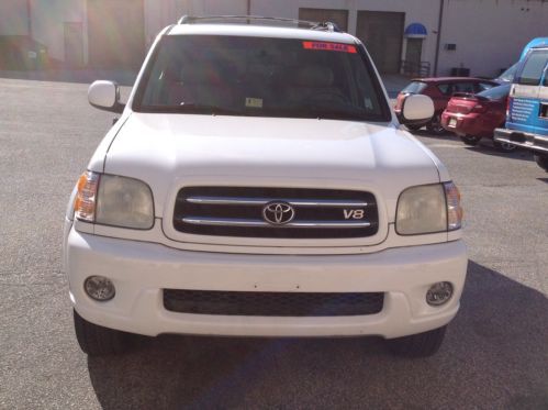 2001 toyota sequoia limited sport utility 4-door 4.7l