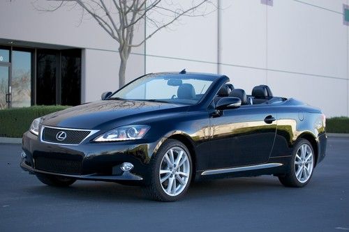 2011 lexus is 250c convertible fully loaded