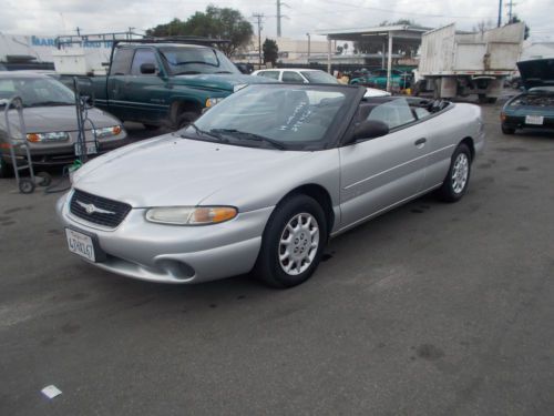 2000 chrysler sebring, no reserve