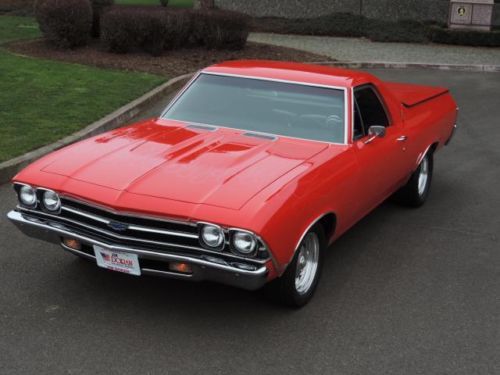 1969 69 chevrolet elcamino air conditioning not ss zz4 hot rod street restored