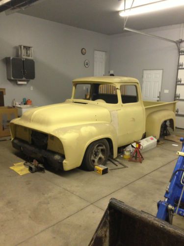 1956 f100 pickup street rod hot rod on 2000 lightning chassis