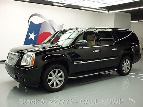 2009 gmc yukon xl denali awd sunroof nav dvd 20&#034; wheels texas direct auto