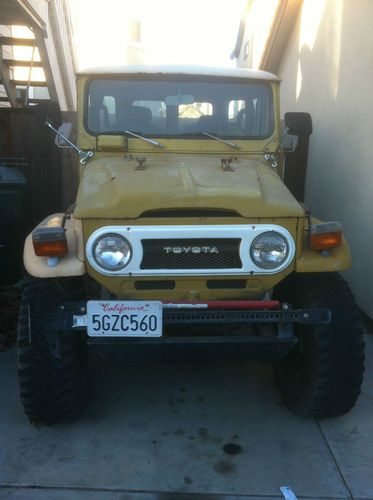 1977 toyota fj40 smog legal 350 tbi engine swap and soa with hardtop