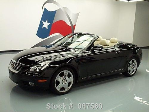 2005 lexus sc430 convertible hard top leather nav 67k!! texas direct auto