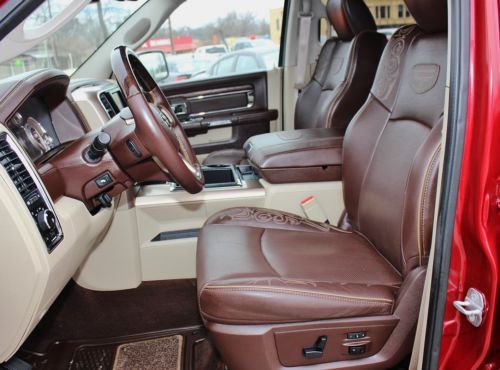5.7L V8 Hemi 8 Speed Laramie Longhorn Leather Navigation Air Suspension MP3 4x4, image 16