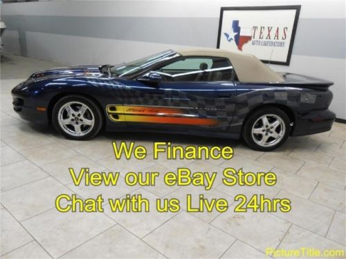 02 firebird trans am ram air convertible 6 speed 5.7 leather v8 we finance texas