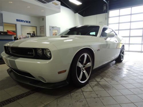 12 Dodge Challenger SRT8 392 HEMI BLACK LEATHER MOONROOF NAV CUSTOM DUAL EXHAUST, image 4
