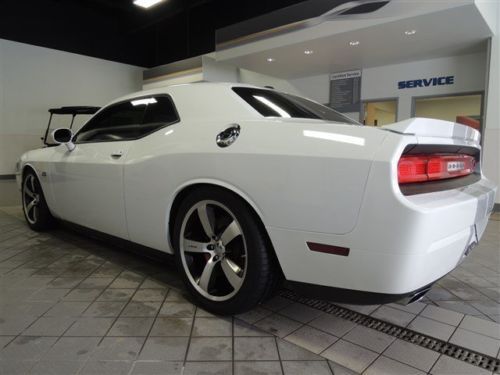 12 Dodge Challenger SRT8 392 HEMI BLACK LEATHER MOONROOF NAV CUSTOM DUAL EXHAUST, image 5