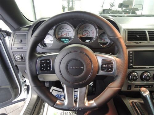 12 Dodge Challenger SRT8 392 HEMI BLACK LEATHER MOONROOF NAV CUSTOM DUAL EXHAUST, image 13