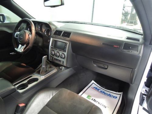 12 Dodge Challenger SRT8 392 HEMI BLACK LEATHER MOONROOF NAV CUSTOM DUAL EXHAUST, image 39