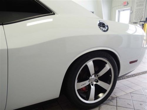 12 Dodge Challenger SRT8 392 HEMI BLACK LEATHER MOONROOF NAV CUSTOM DUAL EXHAUST, image 53