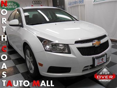 2012(12)cruze lt fact w-ty white/black lthr heat sts onstar save huge!!!