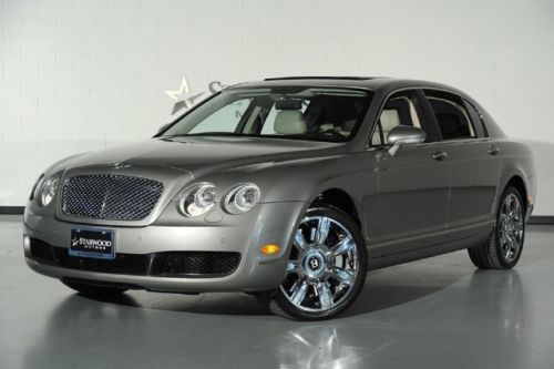 2008 bentley flying spur mulliner executive seating rear camera 4 door