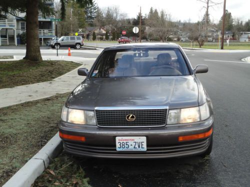 1992 lexus ls 400 v-8 automatic sunroof ac cruise control sedan