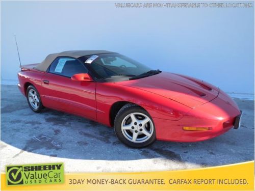 1995 pontiac firebird formula lt1 v8 one of a kind convertible