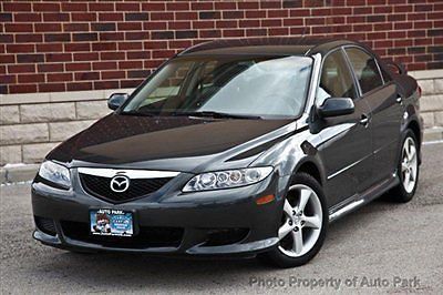 04 mazda6 i sport cd player keyless entry sporty a/c alloy wheels power options