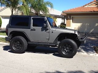 2012 jeep wrangler sport 4x4 customized