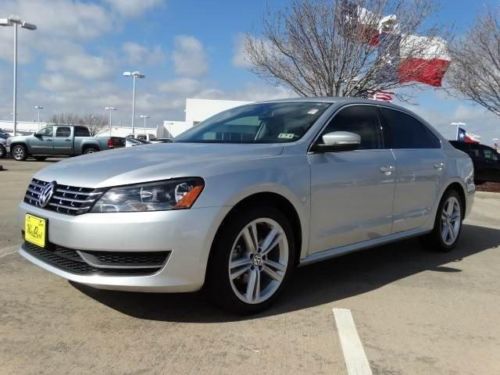 2013 volkswagen passat vw tdi diesel sedan auto sunroof leather clean one owner