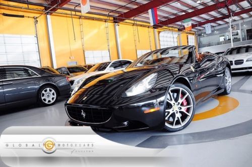 10 ferrari california convertible 1-owner 3k navi heat-st xenon 20s pdc rear-cam