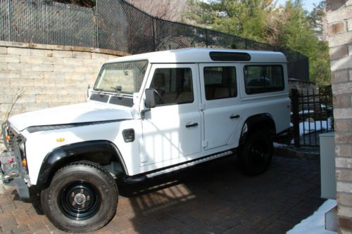 Land rover defender 110 lhd 1984 with clear nj title