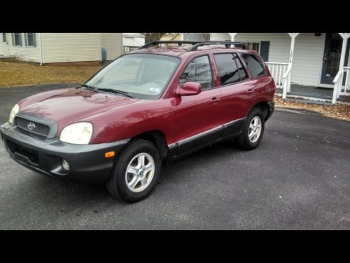 2004 hyundai santa fe gls automatic 4-door suv