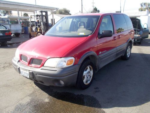 2000 pontiac montana, no reserve