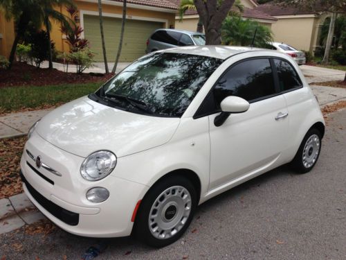 2012 fiat 500 pop hatchback 2-door 1.4l