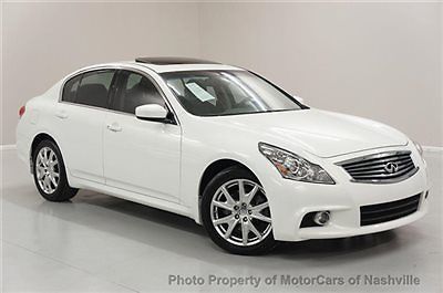 7-days *no reserve* &#039;10 g37 x sport awd sedan nav bose xenon warranty carfax