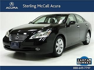 2008 lexus es350 luxury snrf lthr heated/cooled seats 6cd pwr shade wood