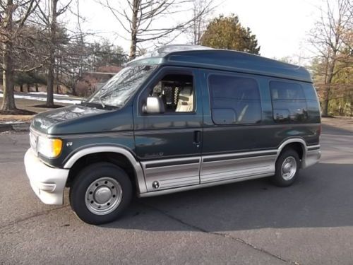 2000 ford e150 econoline hightop conversion van wheelchair lift handicap